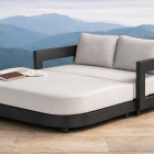 Valmont Outdoor Daybed with Sunbrella cushions