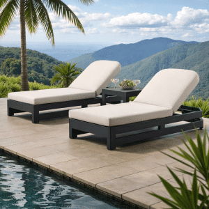Valmont Lounge Chair Aluminum Outdoor Collection